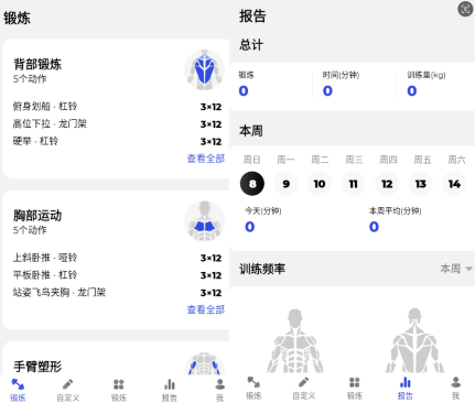 健身房训练高级版